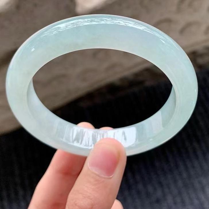 糯冰晴綠平安鐲