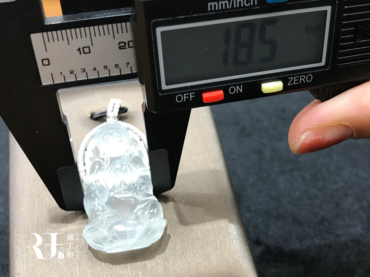 冰玻璃種寶瓶觀音