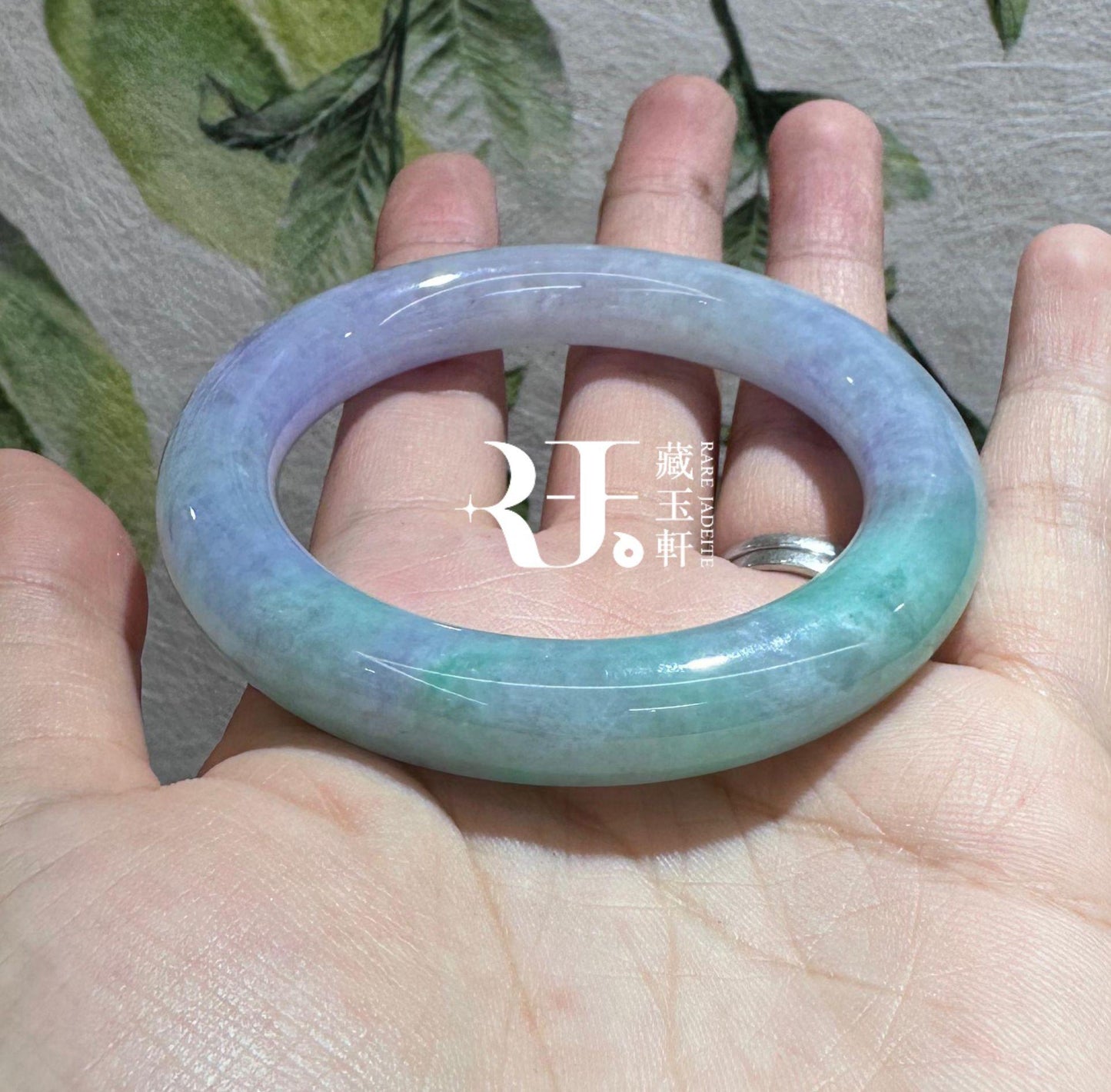 糯冰滿版春帶彩福鐲