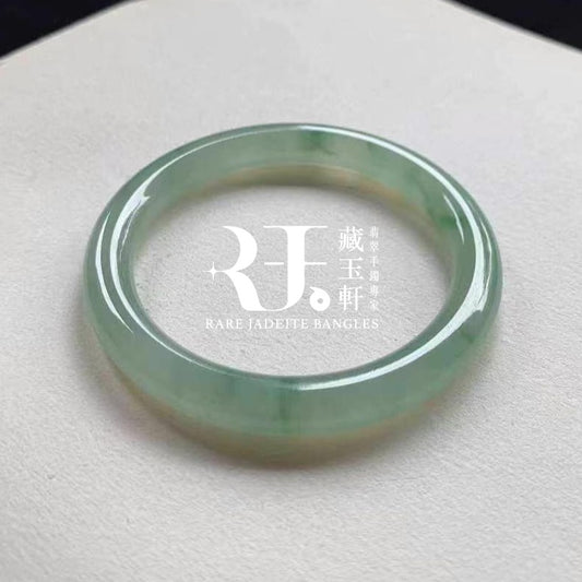 冰晴綠飄花福鐲