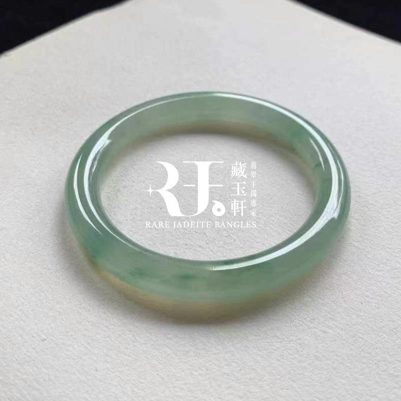 冰晴綠飄花福鐲