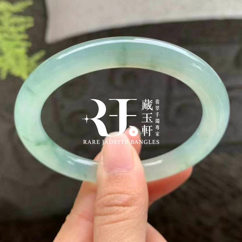 冰晴綠飄花福鐲