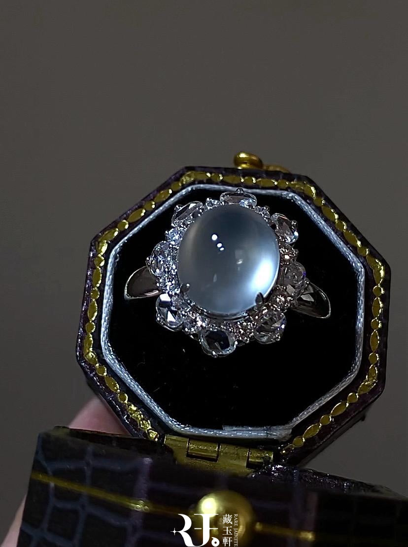 小燈泡蛋面戒指