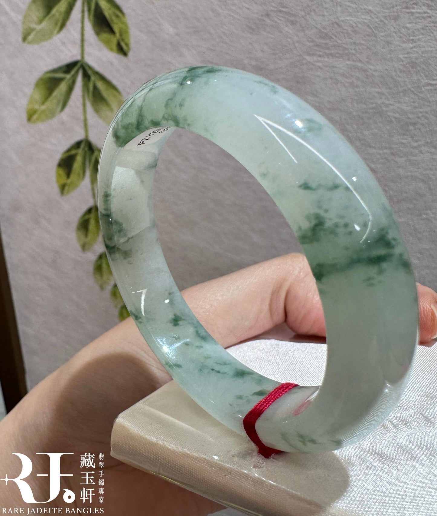冰糯飄花平安鐲