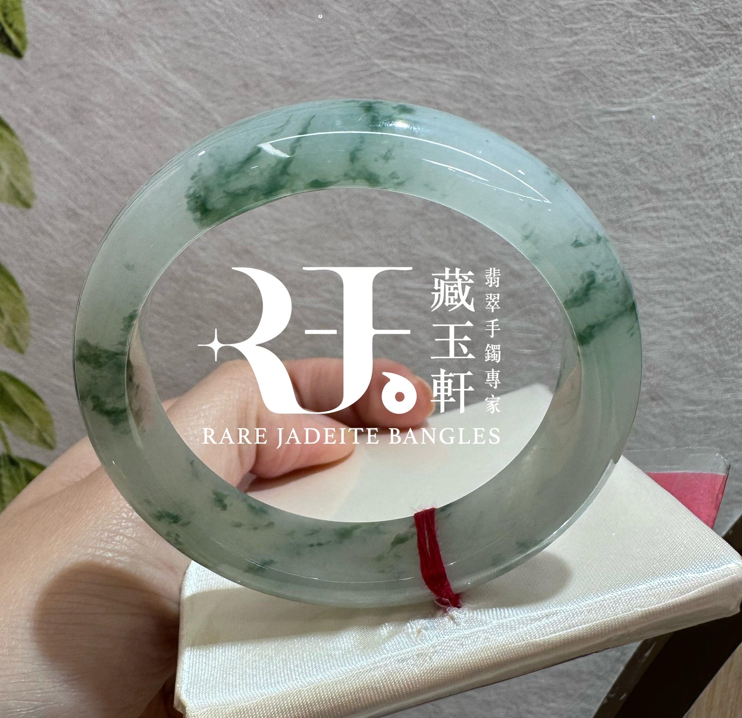 冰糯飄花平安鐲