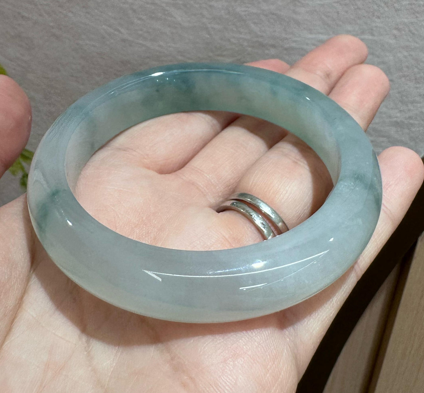 清泉飄花平安鐲