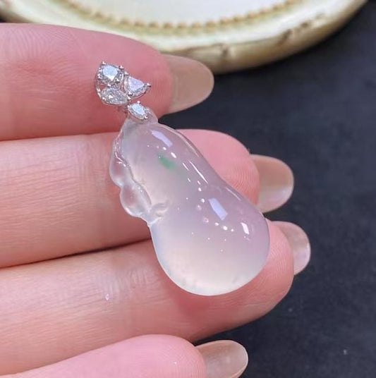 金絲翠福瓜吊墜