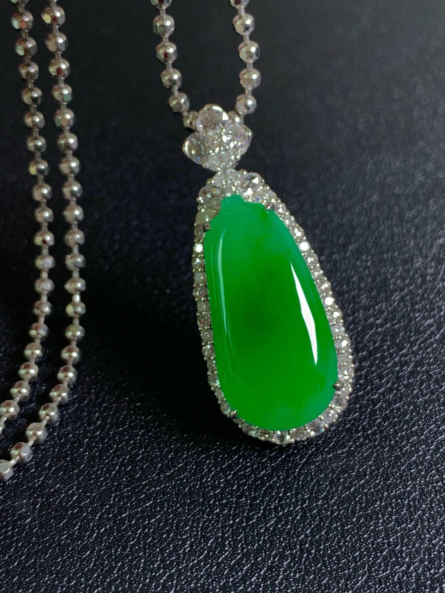 冰陽綠福瓜翡翠