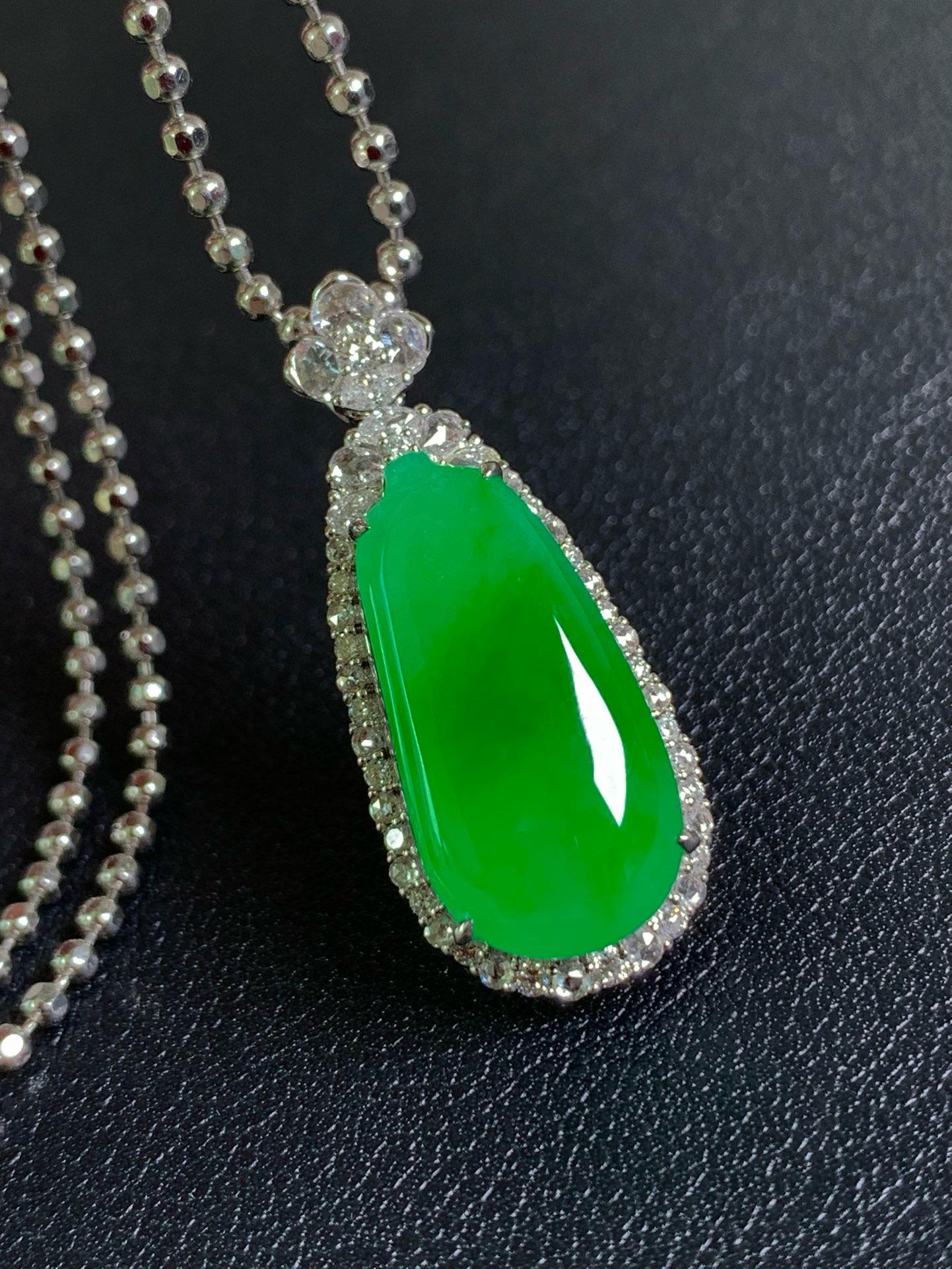 冰陽綠福瓜翡翠