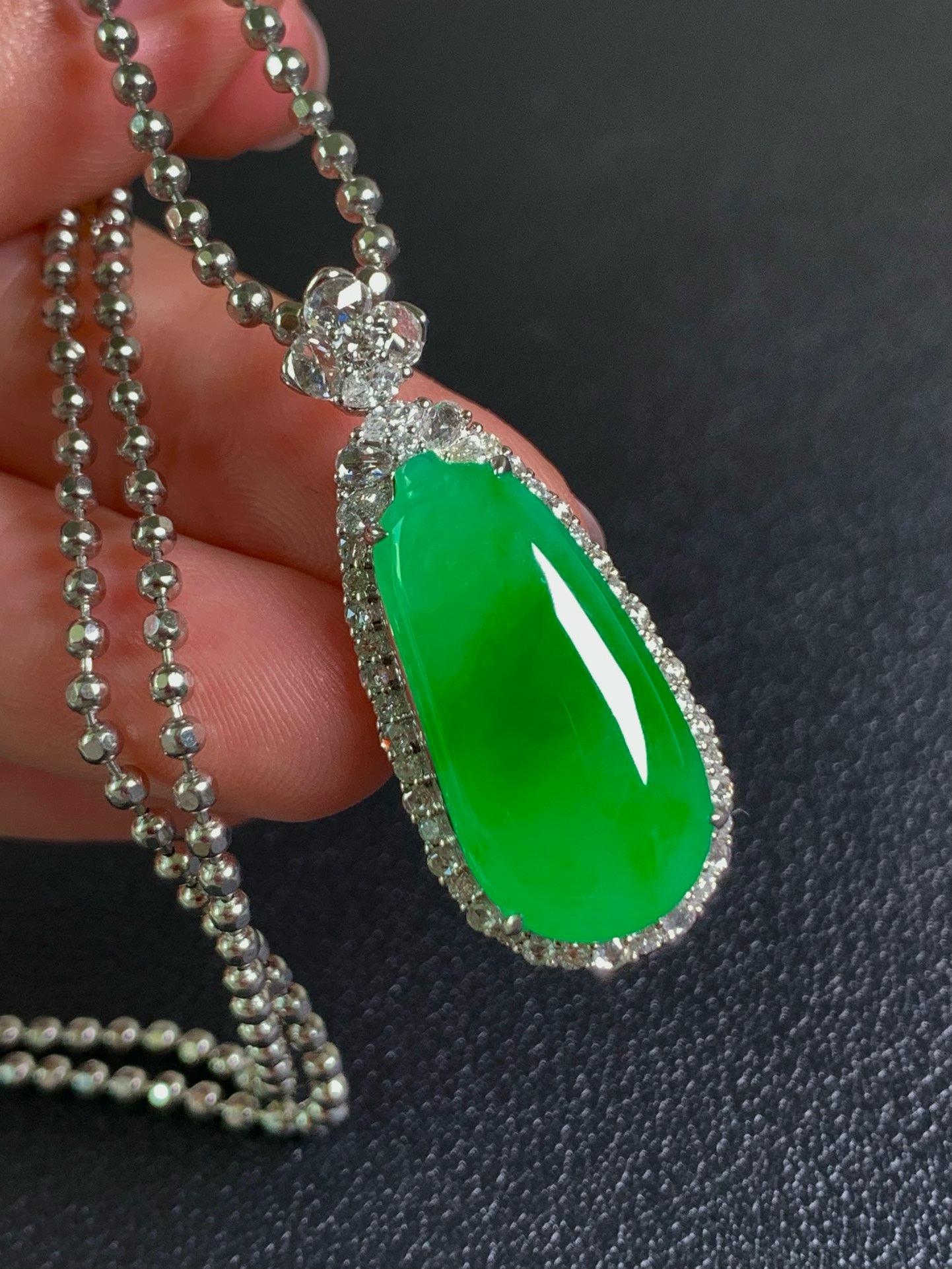 冰陽綠福瓜翡翠