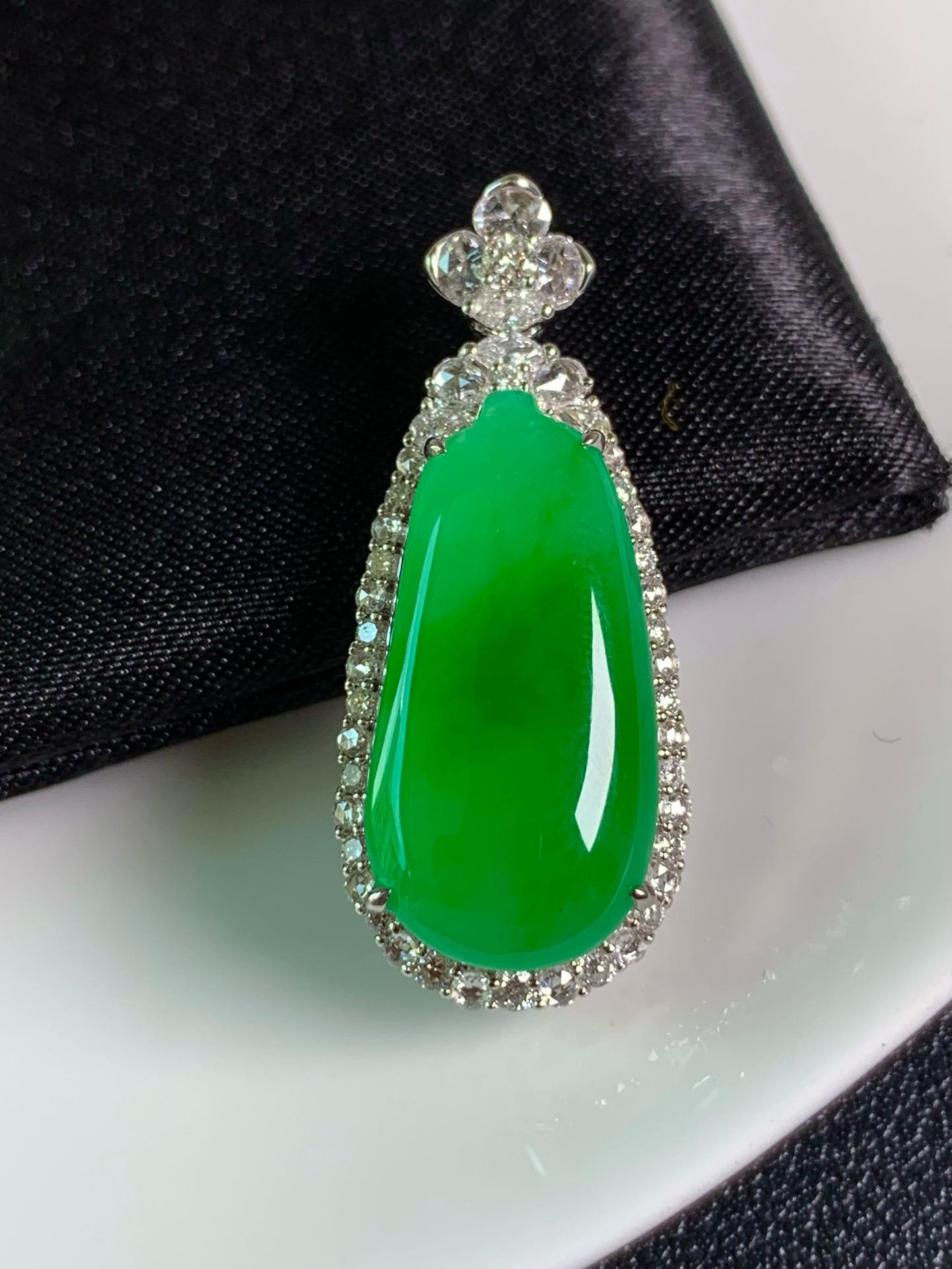 冰陽綠福瓜翡翠