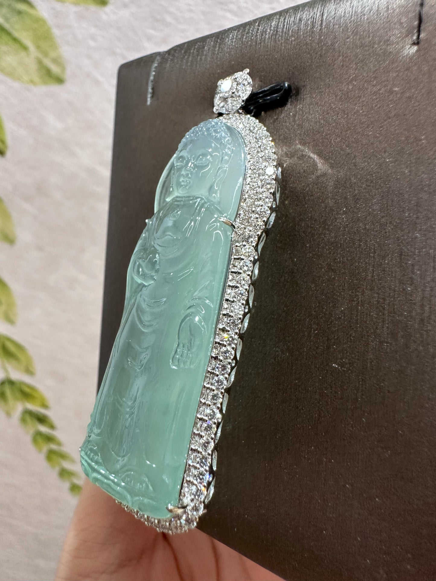 玻璃種天空蓝大日如来