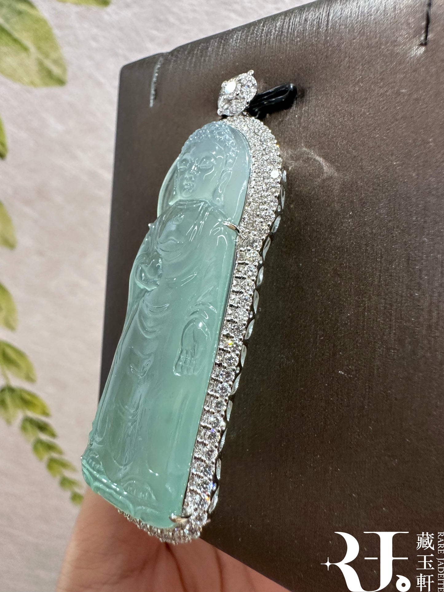 玻璃種天空蓝大日如来