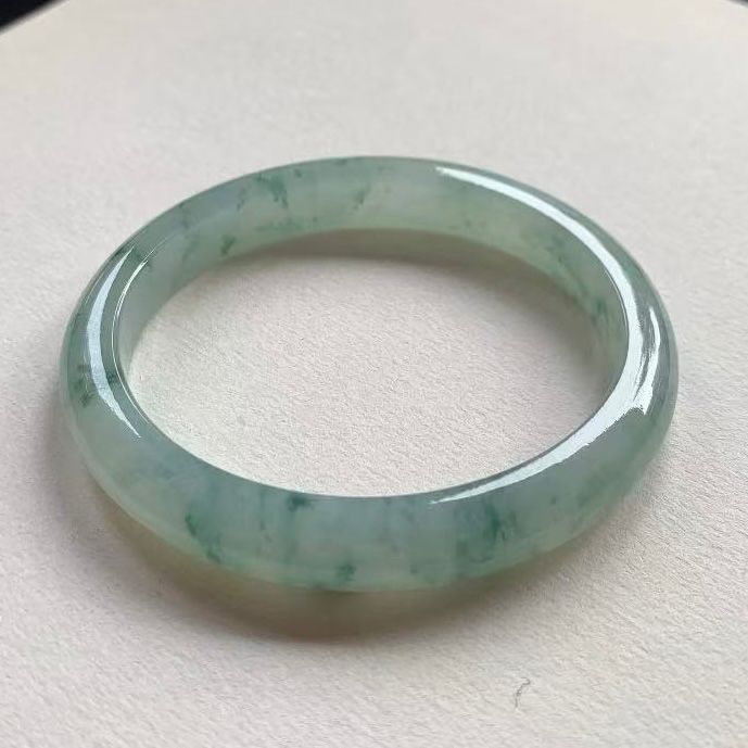 山水飄花貴妃鐲