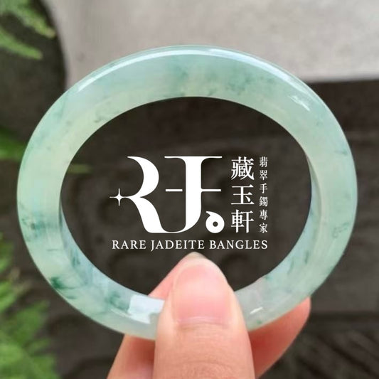 山水飄花貴妃鐲