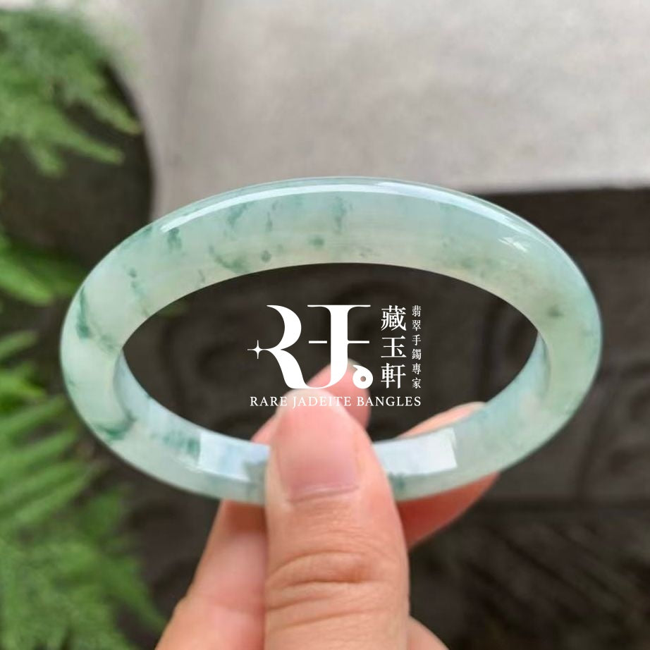 山水飄花貴妃鐲