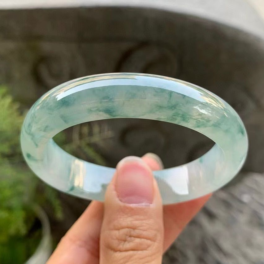 水草飄花貴妃鐲