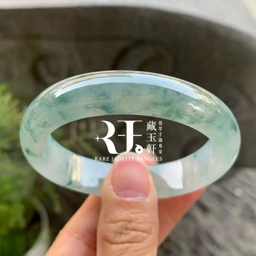 水草飄花貴妃鐲