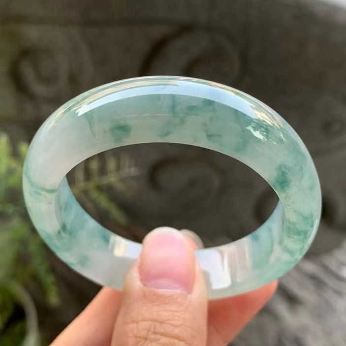 水草飄花貴妃鐲