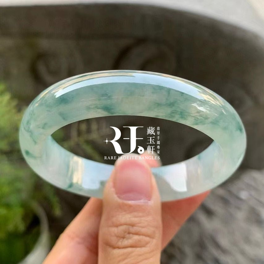 水草飄花貴妃鐲