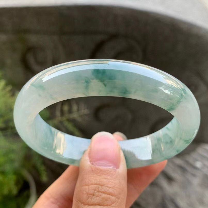 水草飄花貴妃鐲