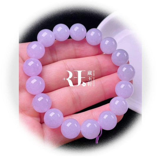 紫羅蘭翡翠手串