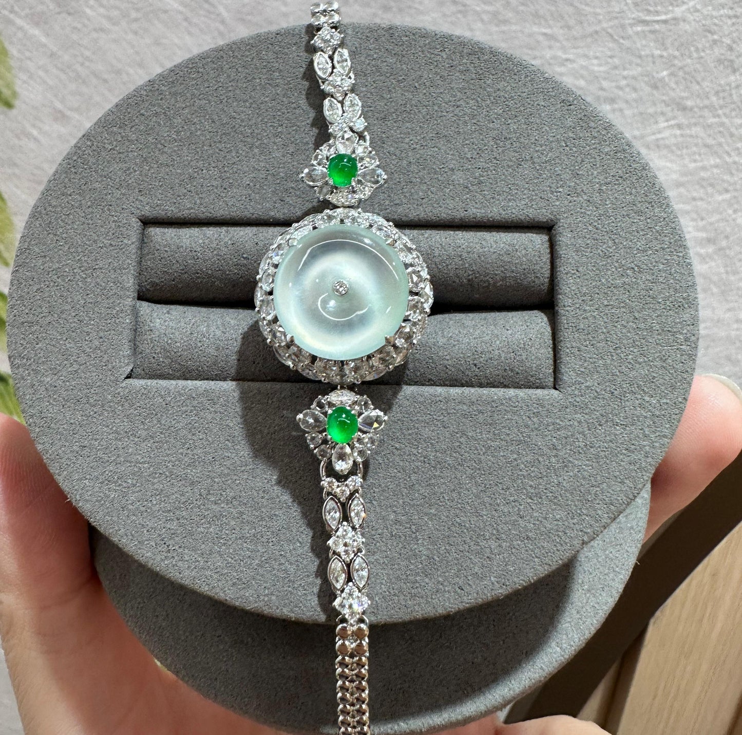 高冰平安扣手鍊三用款