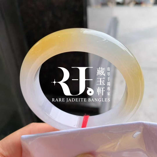 冰糖黃翡平安鐲
