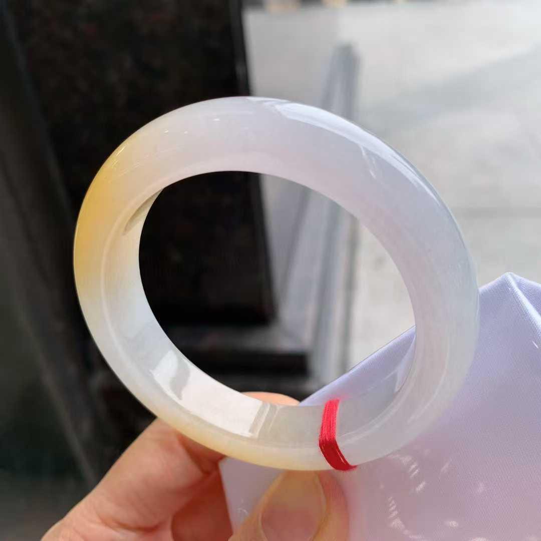 冰糖黃翡平安鐲