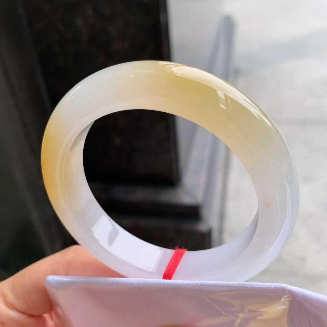 冰糖黃翡平安鐲
