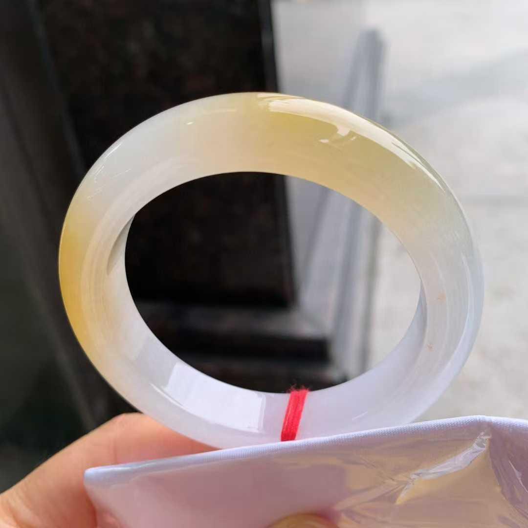 冰糖黃翡平安鐲