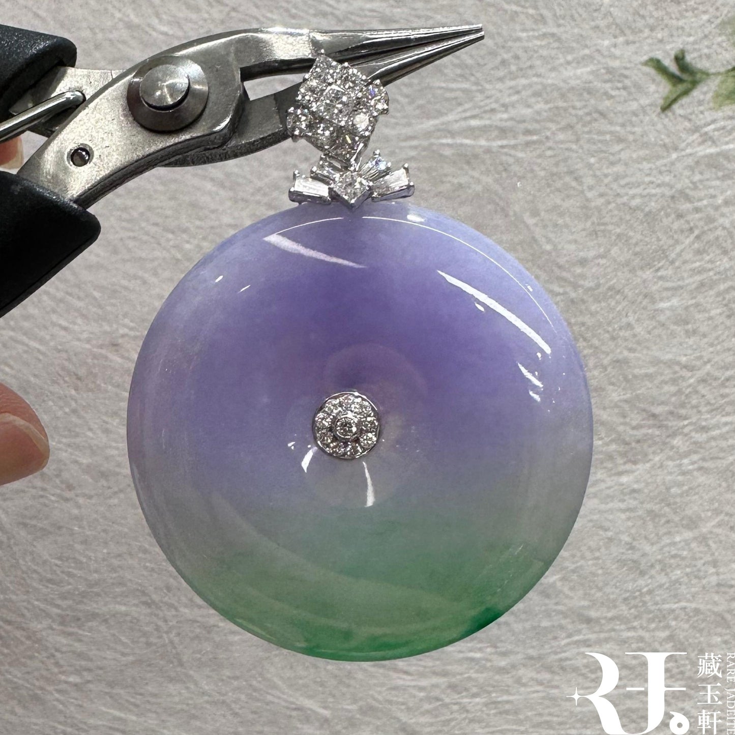 鮮豔春彩平安扣