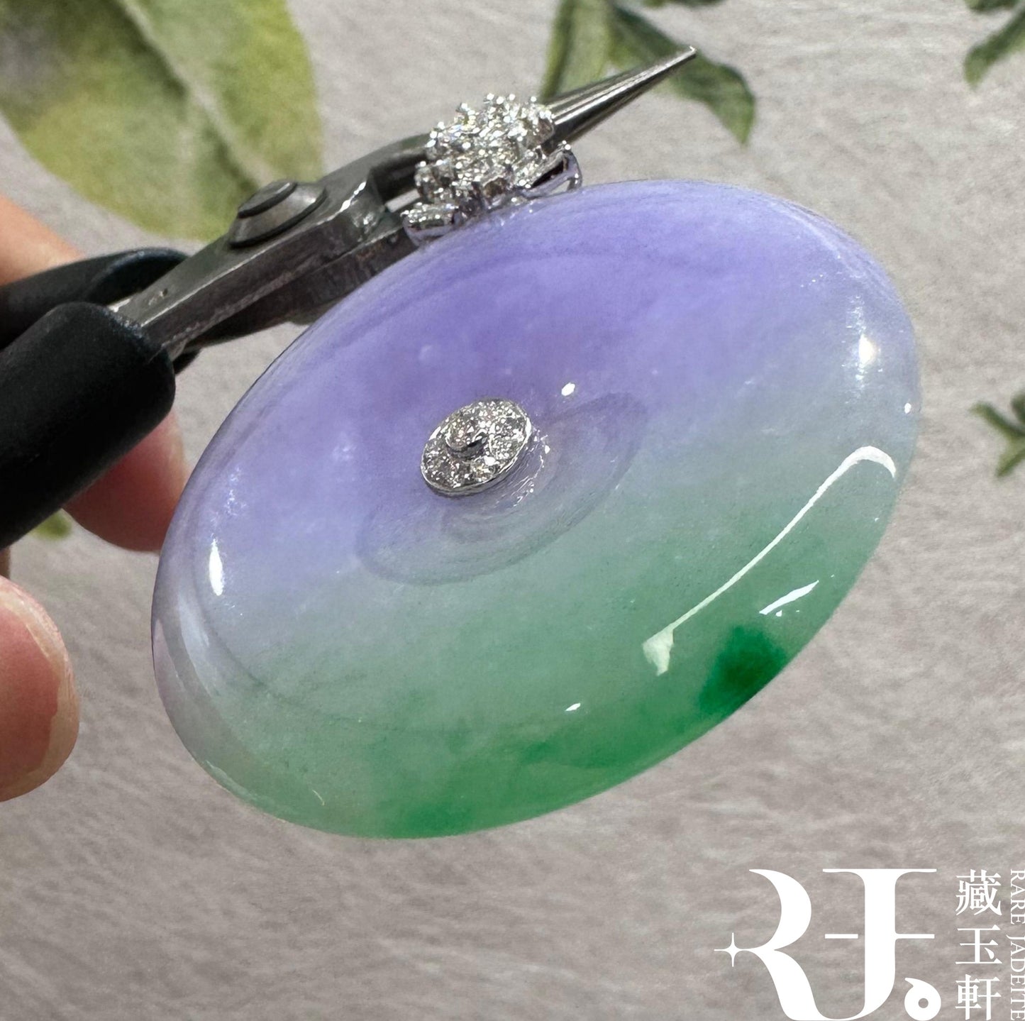 鮮豔春彩平安扣