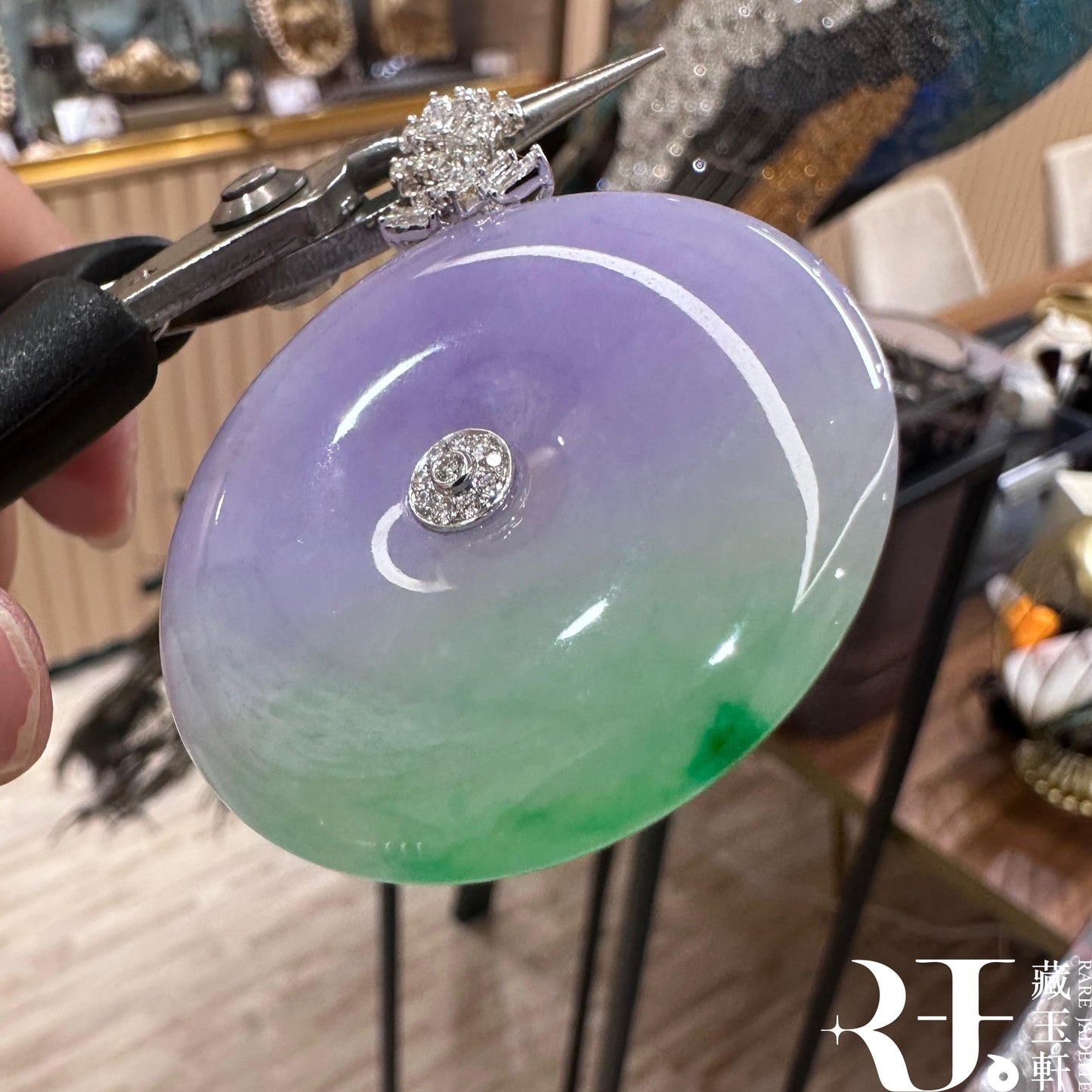 鮮豔春彩平安扣