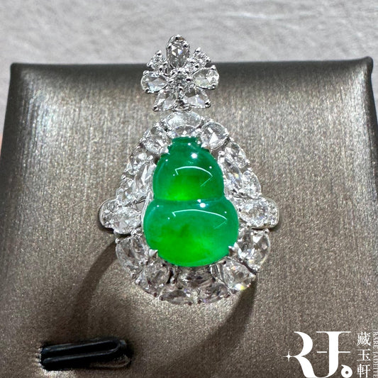 冰綠葫蘆戒指兩用款