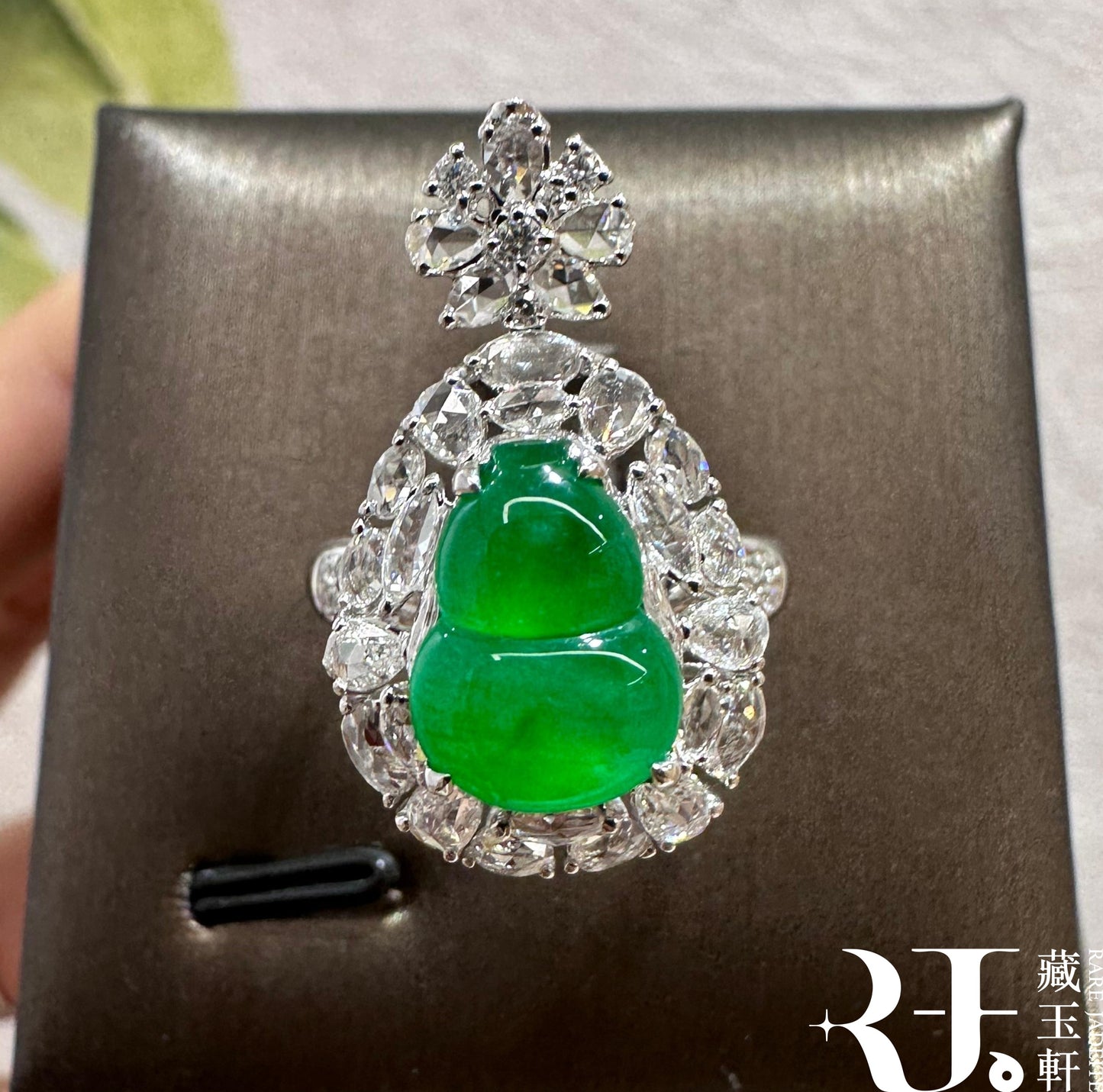 冰綠葫蘆戒指兩用款
