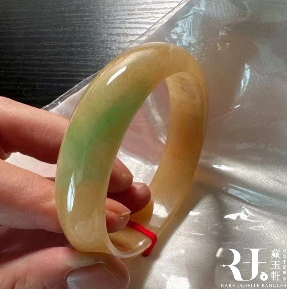 滿黃飄綠平安鐲