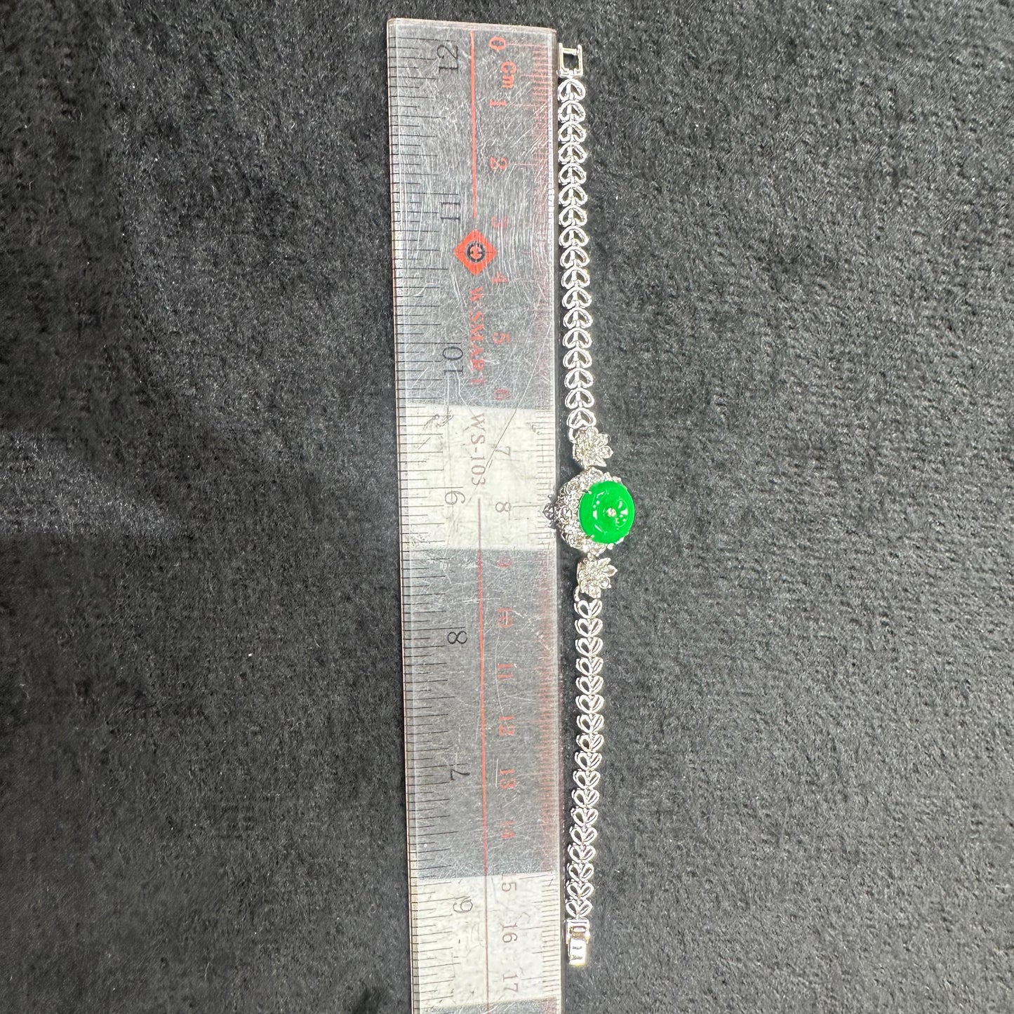 滿綠平安扣手鏈