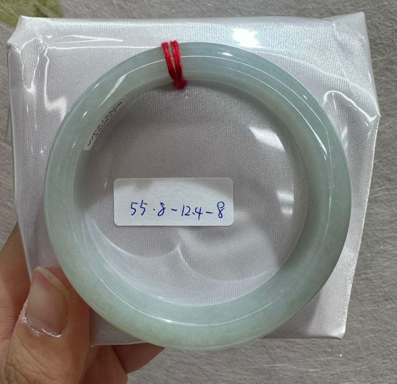 糯冰白月光手鐲55.8