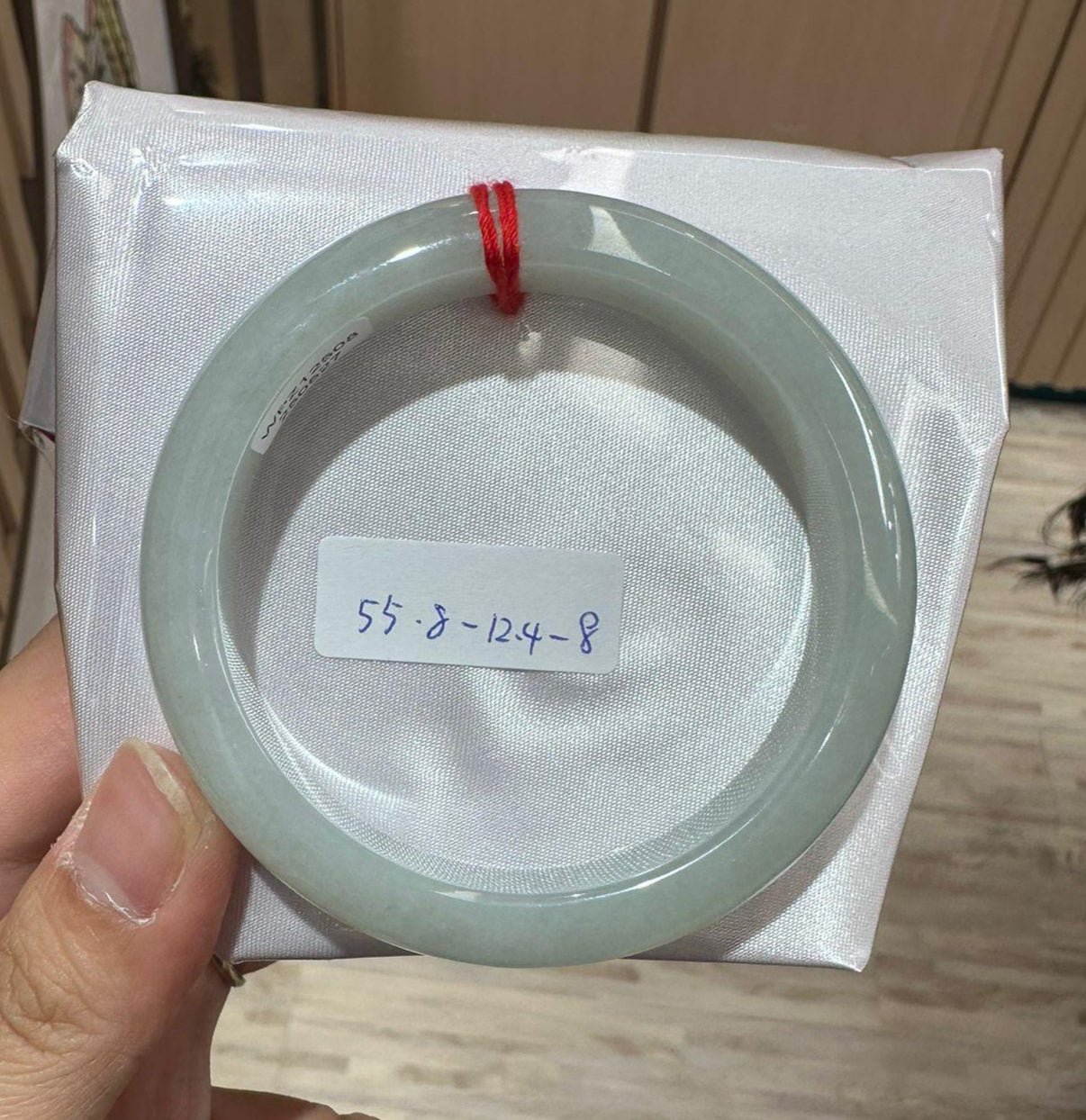 糯冰白月光手鐲55.8