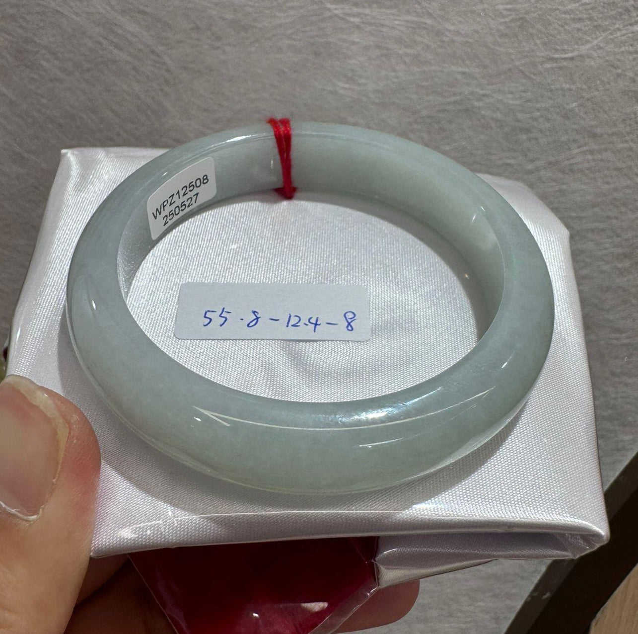 糯冰白月光手鐲55.8