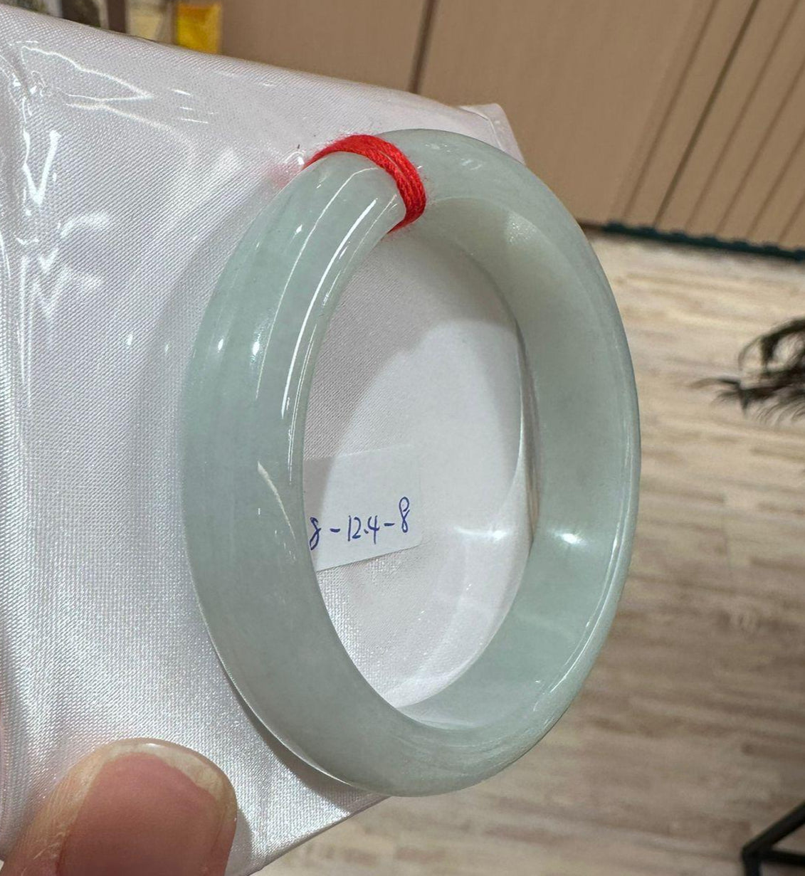 糯冰白月光手鐲55.8