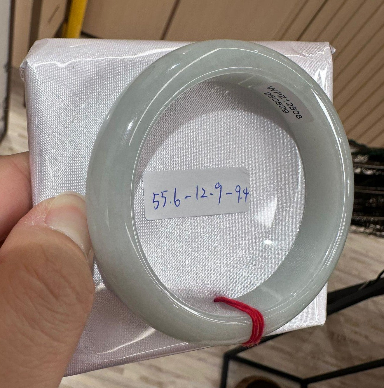 糯冰白月光手鐲55.6