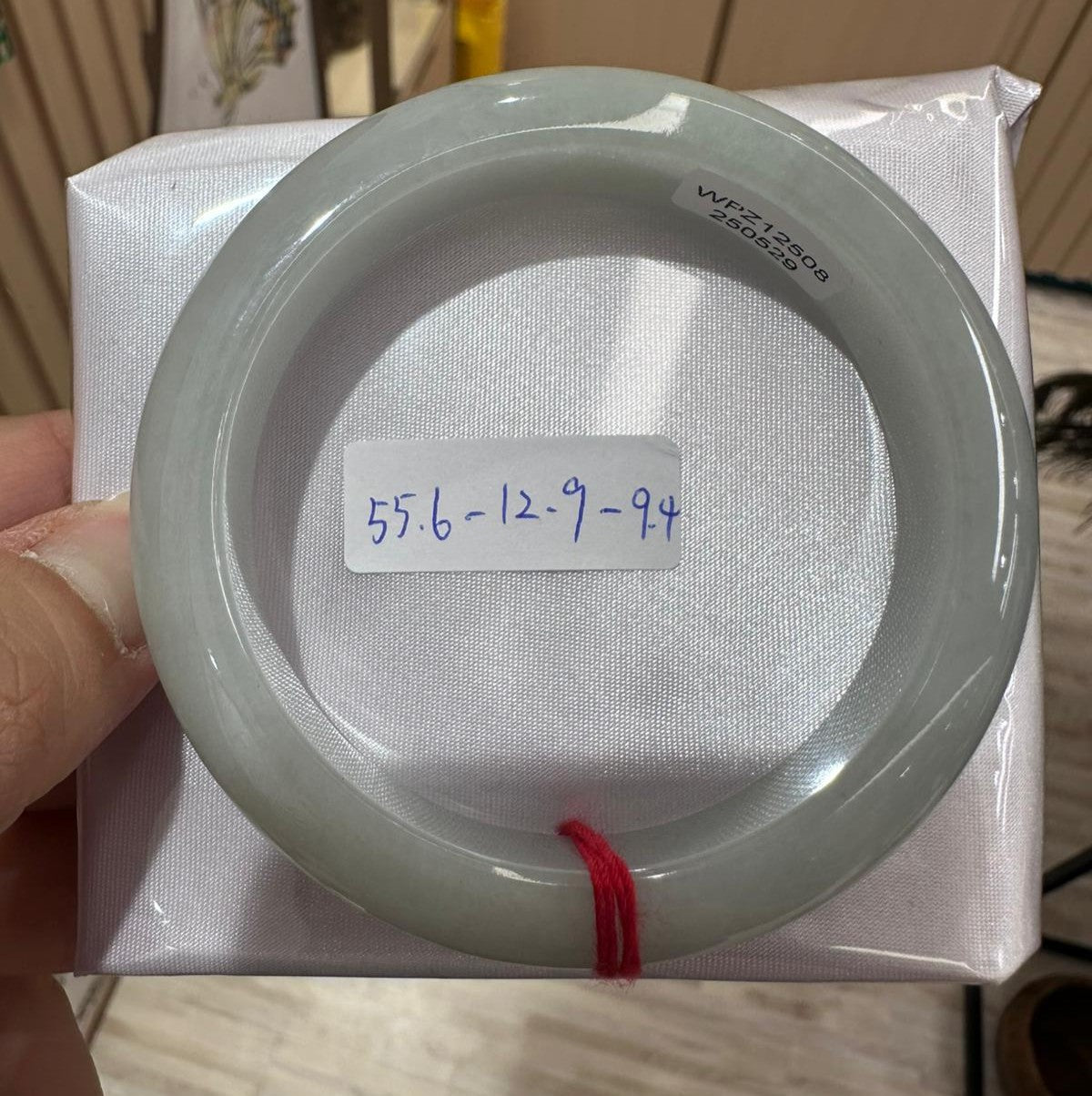 糯冰白月光手鐲55.6