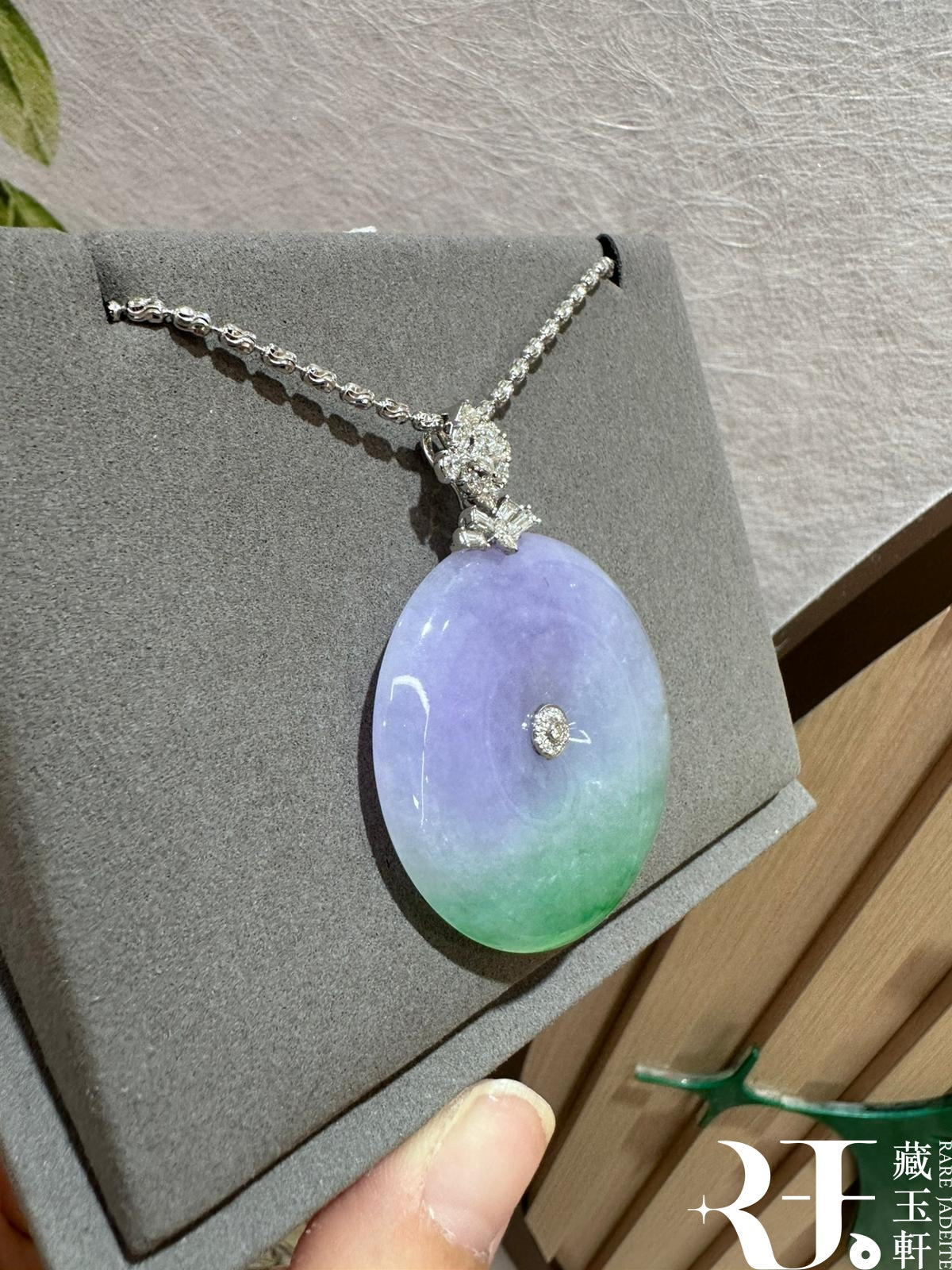 浪漫春彩平安扣