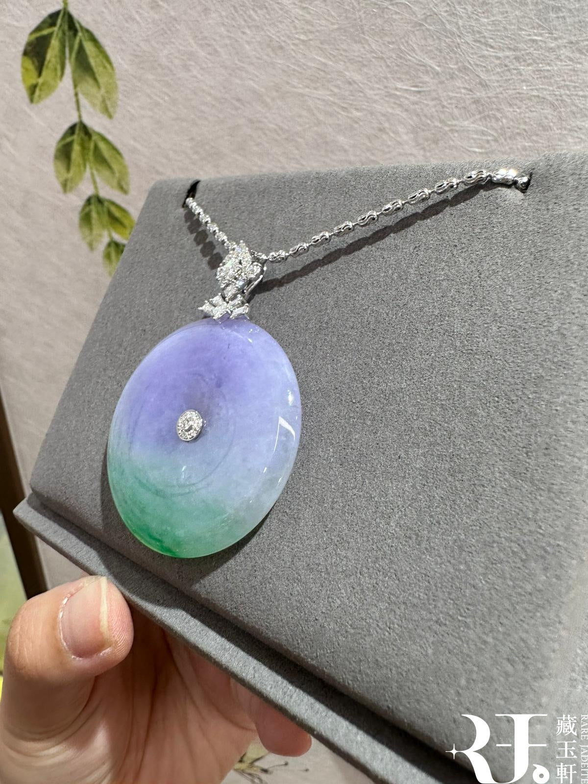 浪漫春彩平安扣