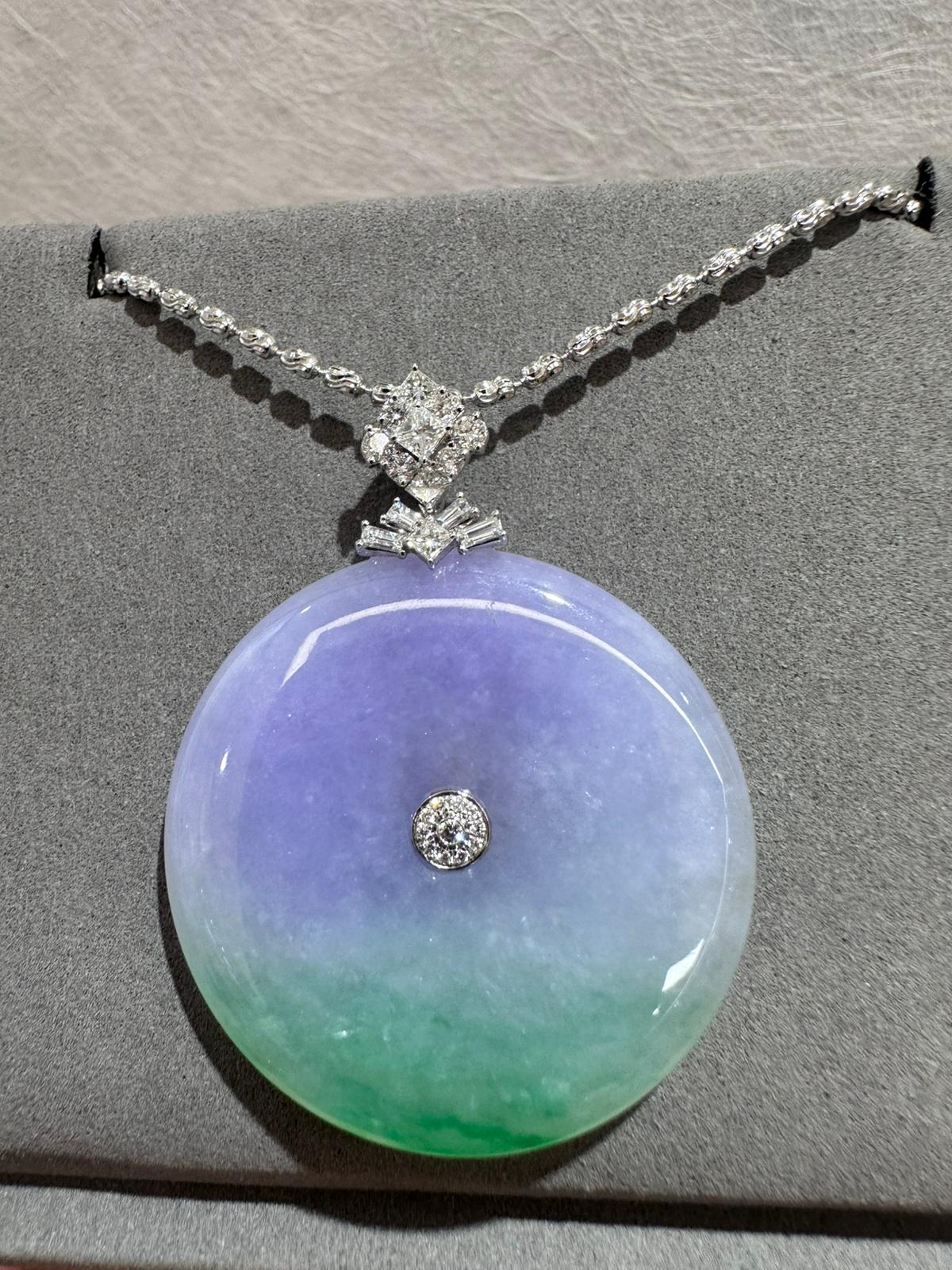 浪漫春彩平安扣