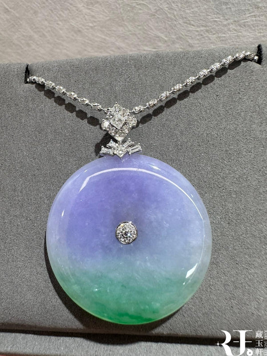 浪漫春彩平安扣