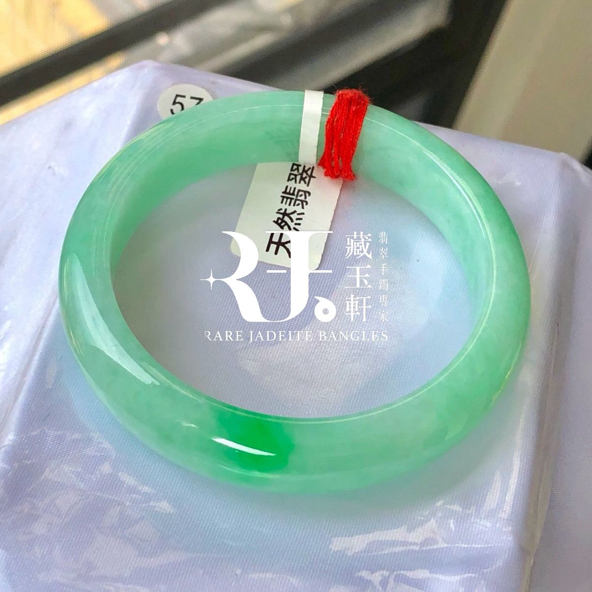 滿綠飄花平安鐲