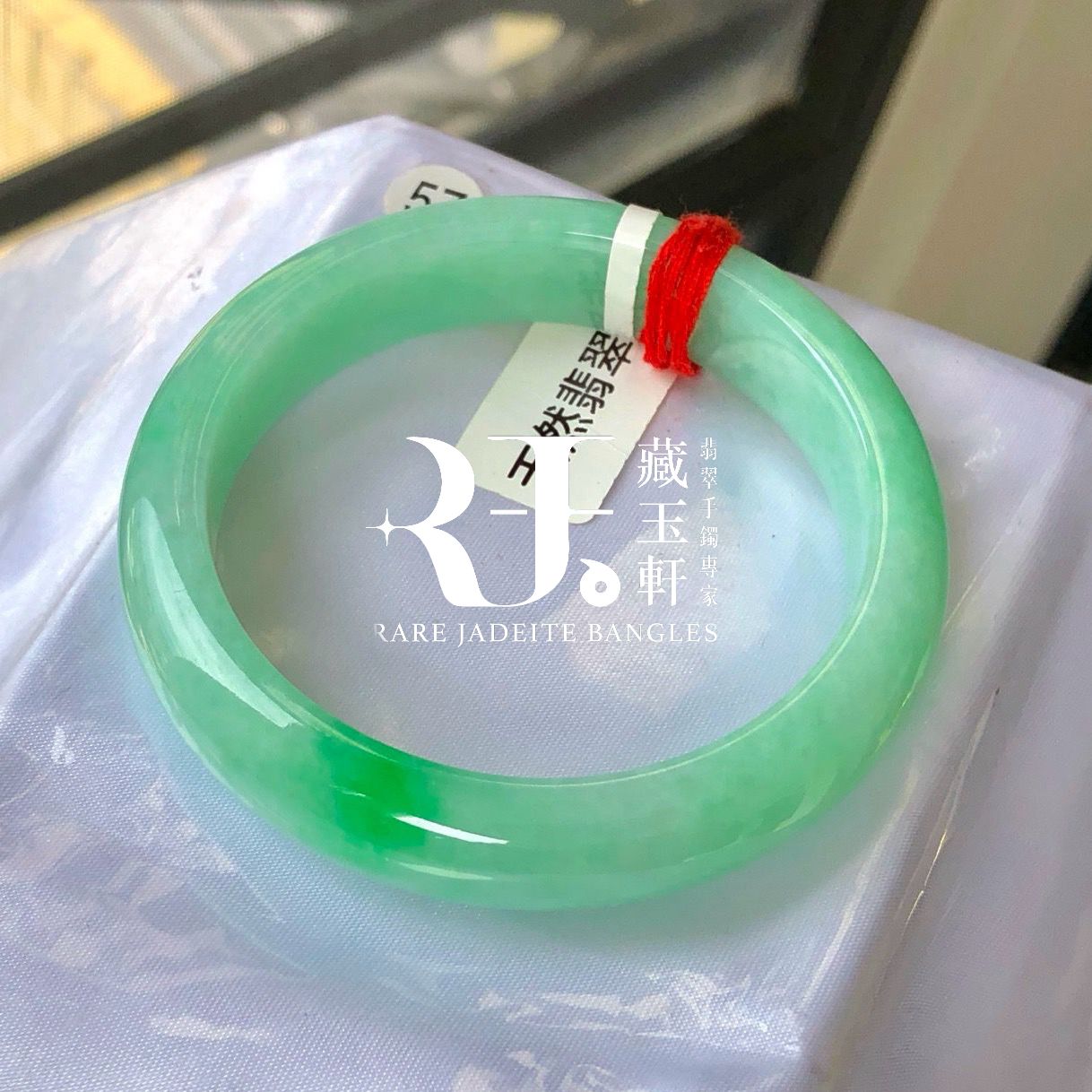 滿綠飄花平安鐲